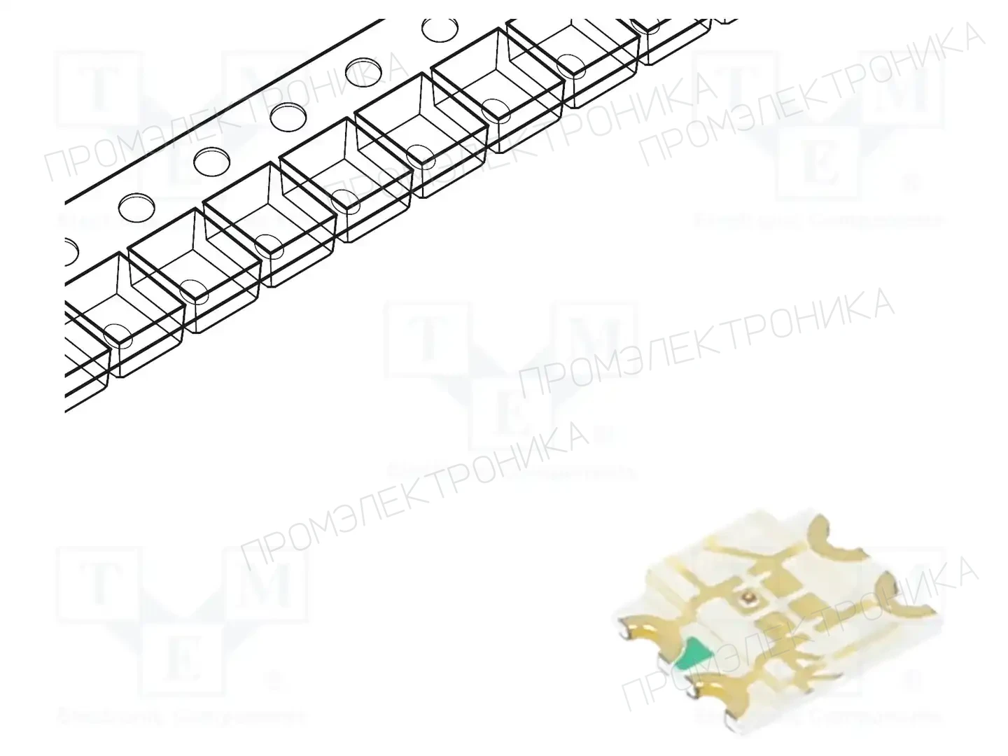 REFOND RF-P3S155TS-B54 — Светодиоды SMD цветные