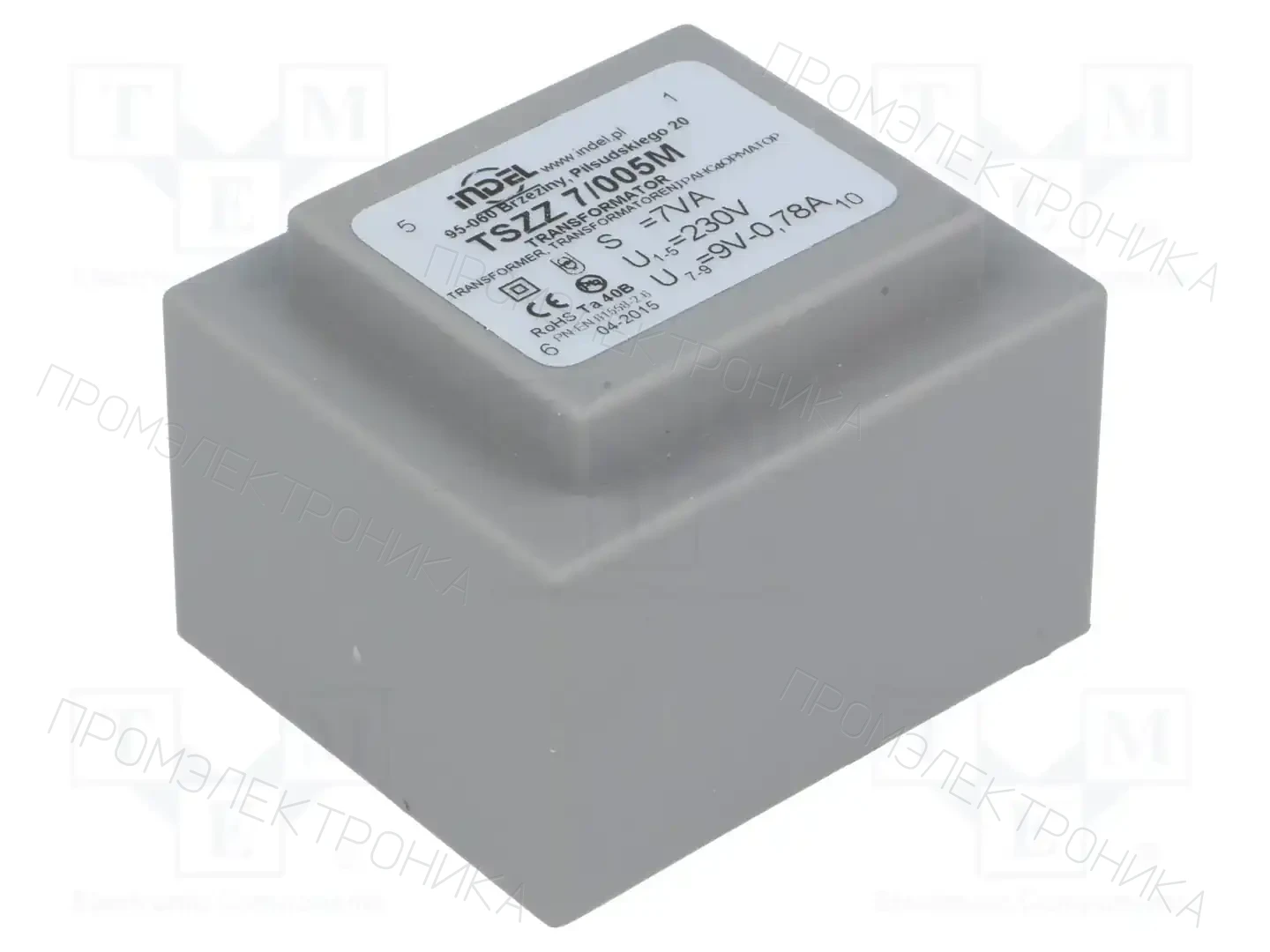 INDEL TSZZ7/005M — Трансформаторы PCB