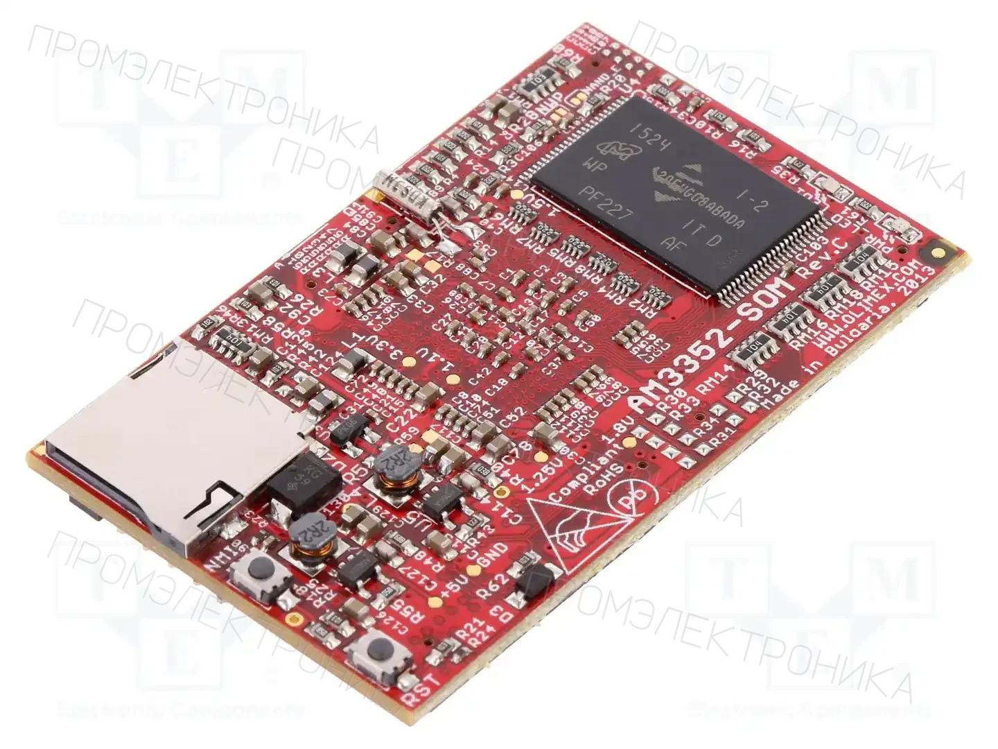 OLIMEX AM3352-SOM-512M-IND — Одноплатные компьютеры