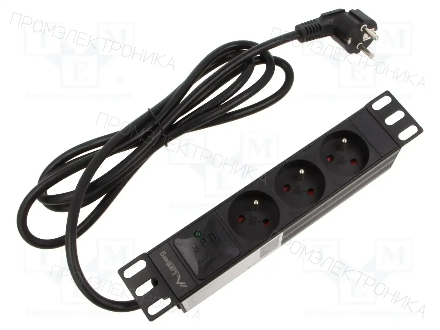 LANBERG PDU-03E-0200-BK — Планки защиты от перенапряжения