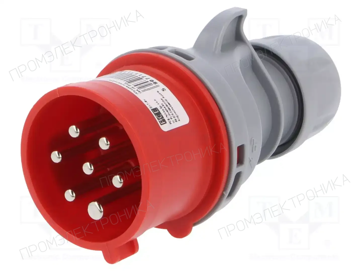 PCE 017-6V — Многофазные разъемы IEC 60309