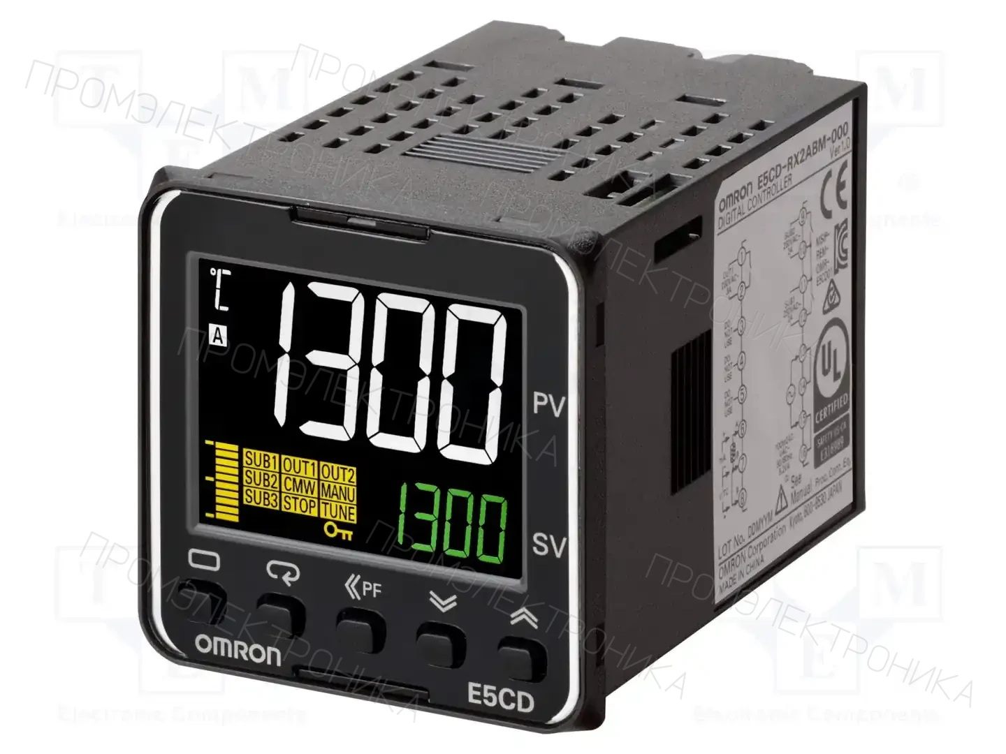OMRON E5CD-RX2ABM-002 — Регуляторы температуры