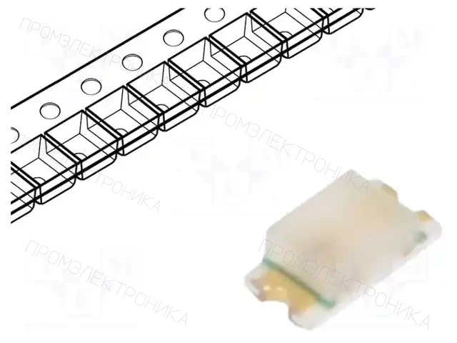 ROHM SEMICONDUCTOR SML-D12Y8WT86 — Светодиоды SMD цветные