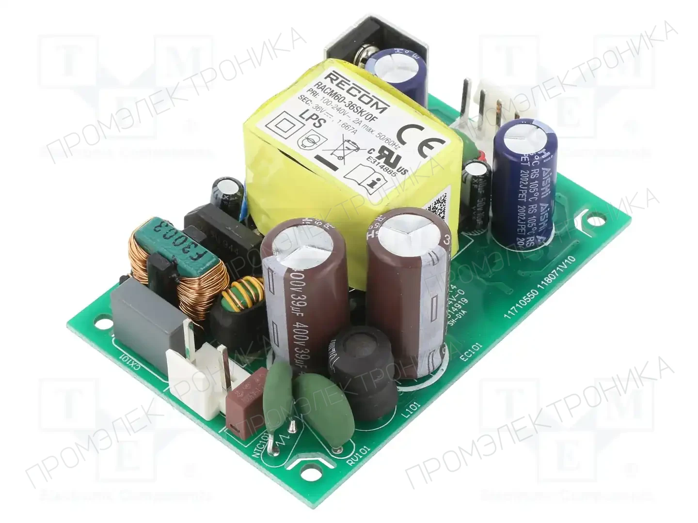RECOM RACM60-36SK/OF — Открытые блоки питания