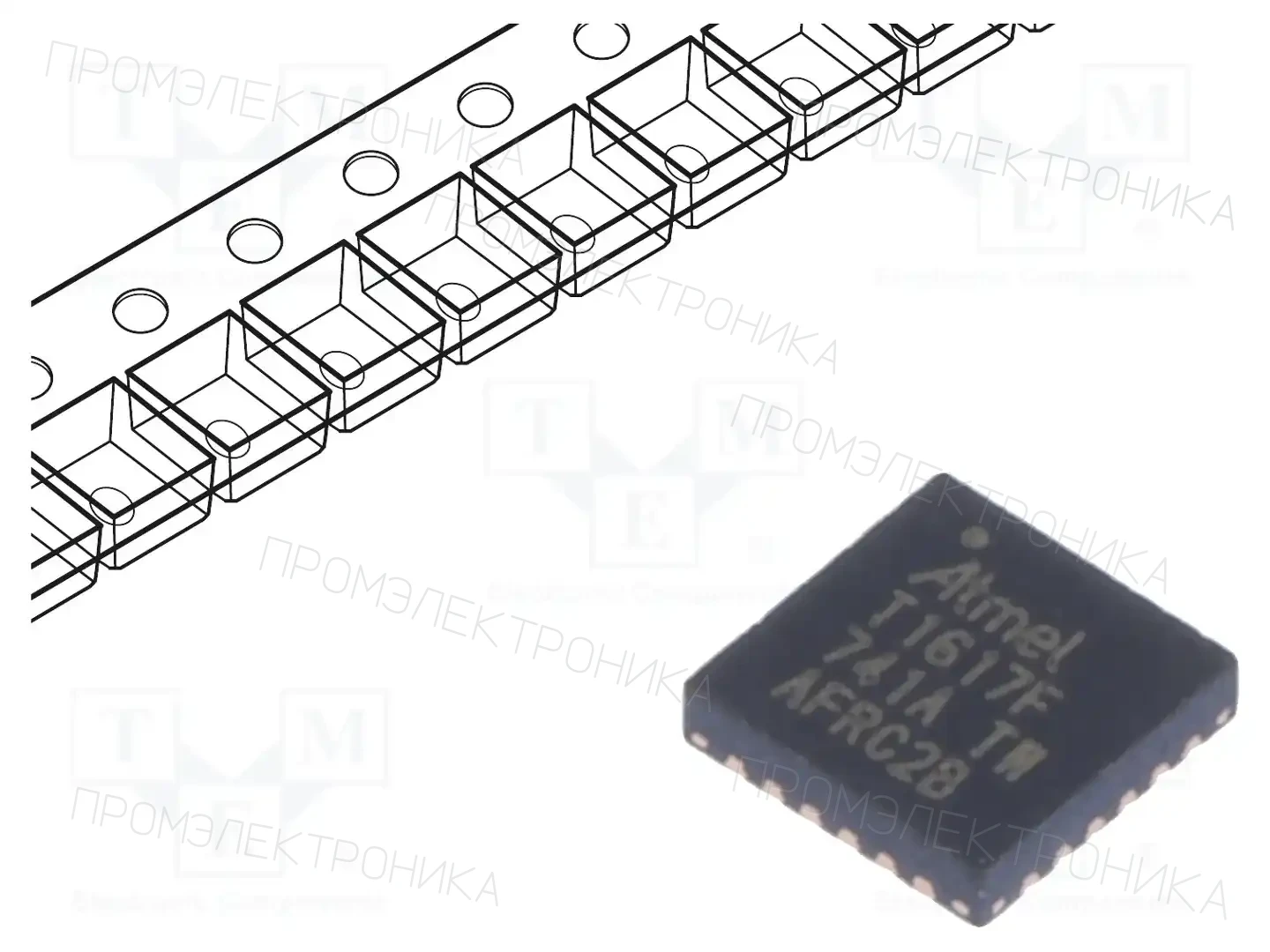 Microchip Technology ATTINY1617-MFR — Линейка AVR 8-bit