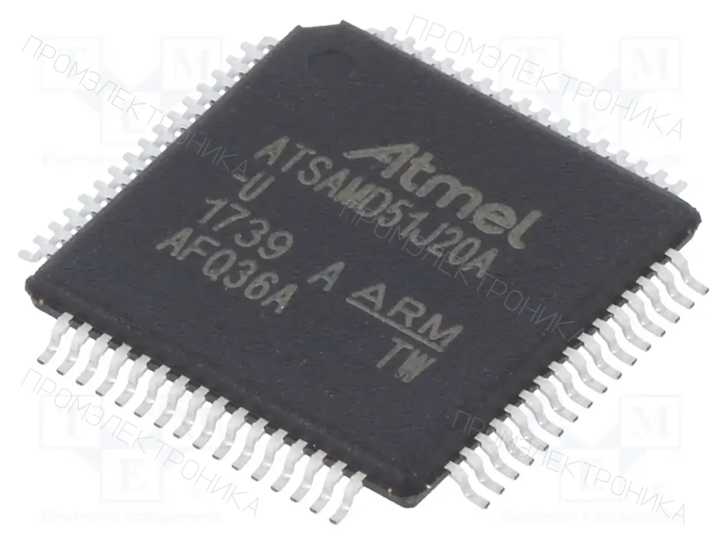 Microchip Technology ATSAMD51J20A-AU — Линейка ARM 32-bit