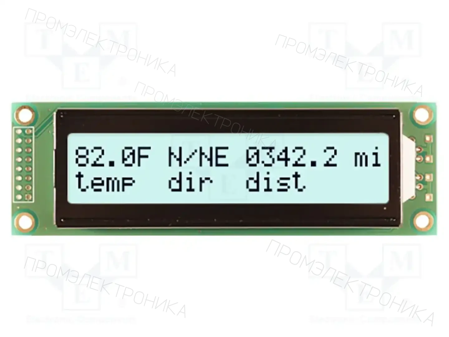 NEWHAVEN DISPLAY INTERNATIONAL NHD-0220DZ-FSW-FBW — Дисплеи LCD буквенно-цифровые