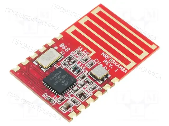 Microchip Technology MRF89XAM8A-I/RM — Модули RF