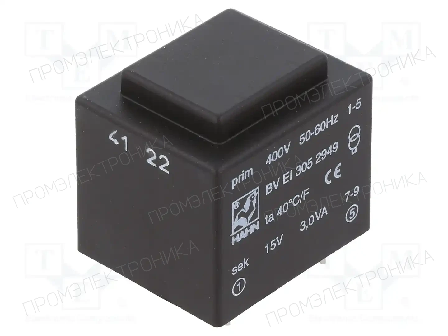 HAHN BV EI 305 2949 — Трансформаторы PCB