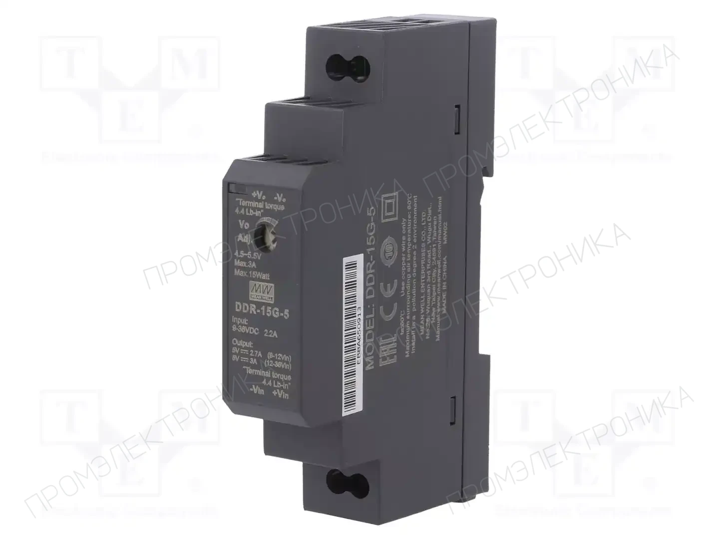 MEAN WELL DDR-15G-5 — Преобразователи DC/DC