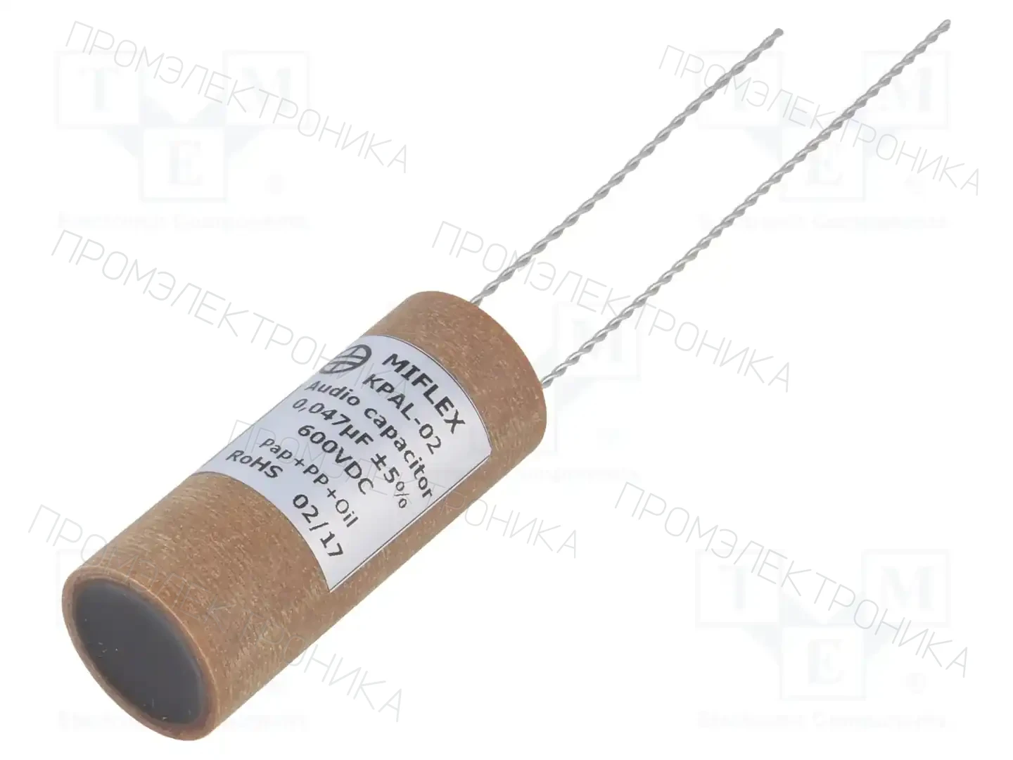 MIFLEX SOLUTIONS KPAL02H347J — Полипропиленовые конденсаторы аудио