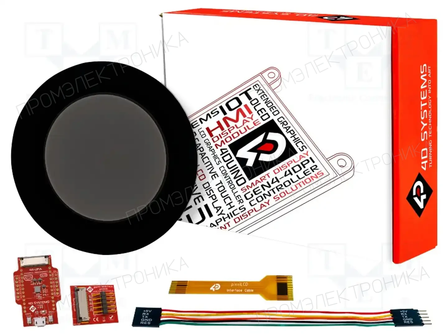 4D Systems SK-PIXXILCD-13P2-CTP-CLB — Интеллигентные дисплеи
