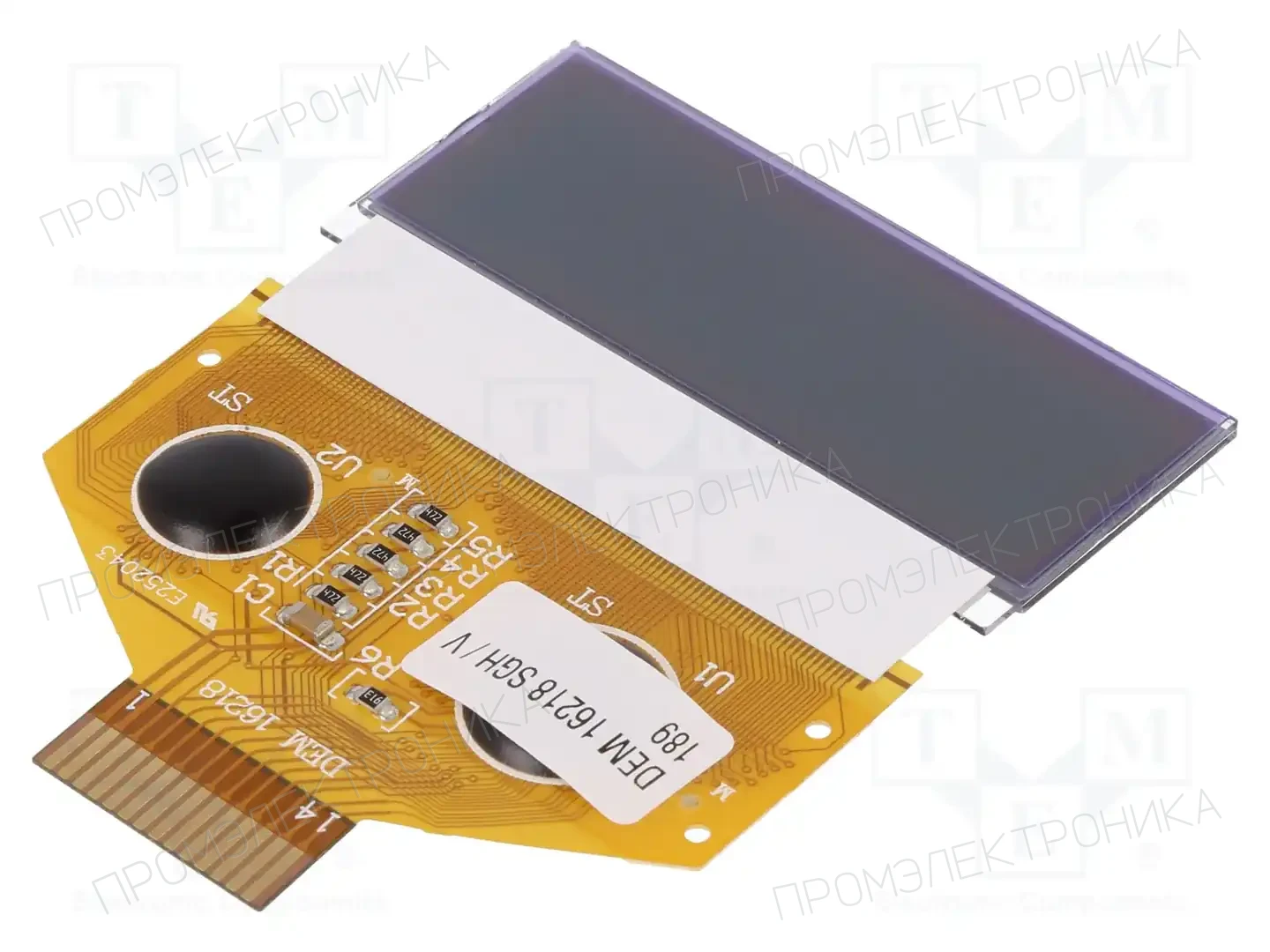 DISPLAY ELEKTRONIK DEM 16218 SGH — Дисплеи LCD буквенно-цифровые