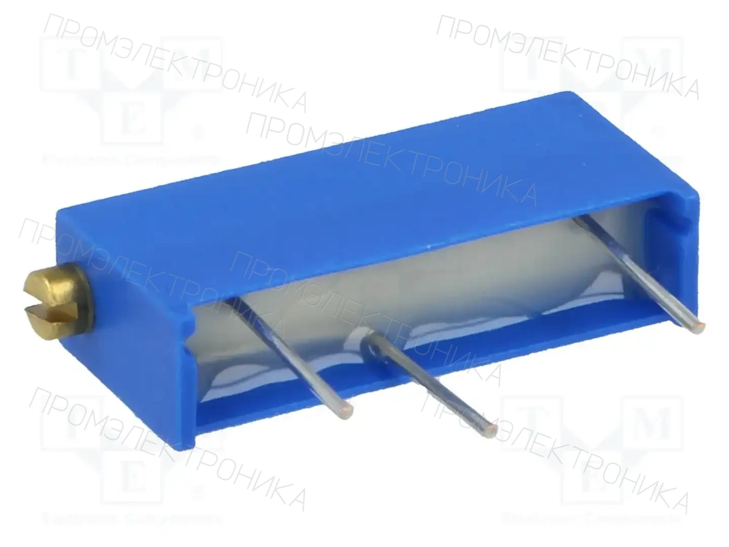 BOURNS 3009P-1-502LF — Потенциометры THT многооборотные 19мм