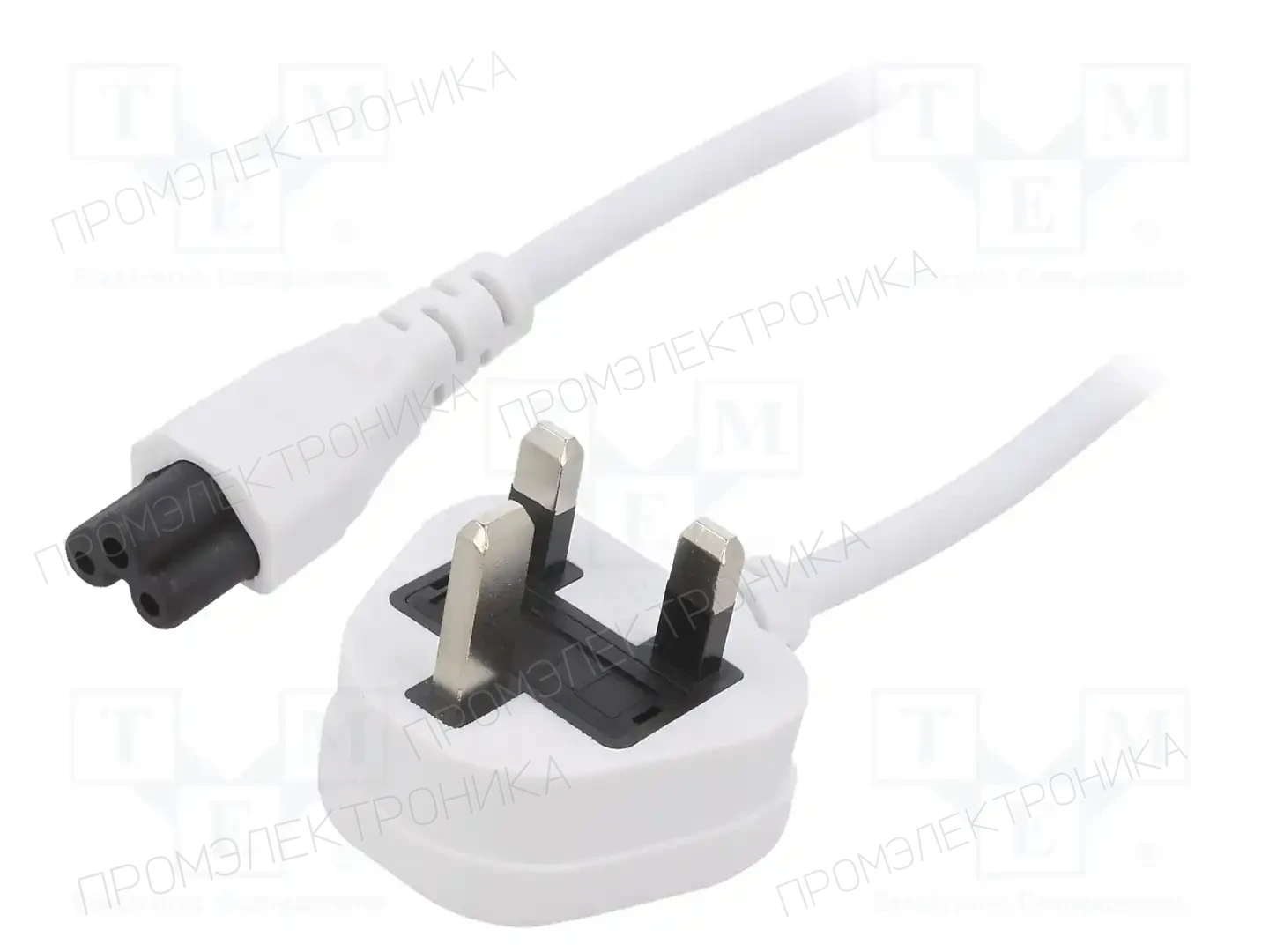 LIAN DUNG LT-318(3A)+535 3X0.75 WHT 3M — Кабели питания компьютерные и универс