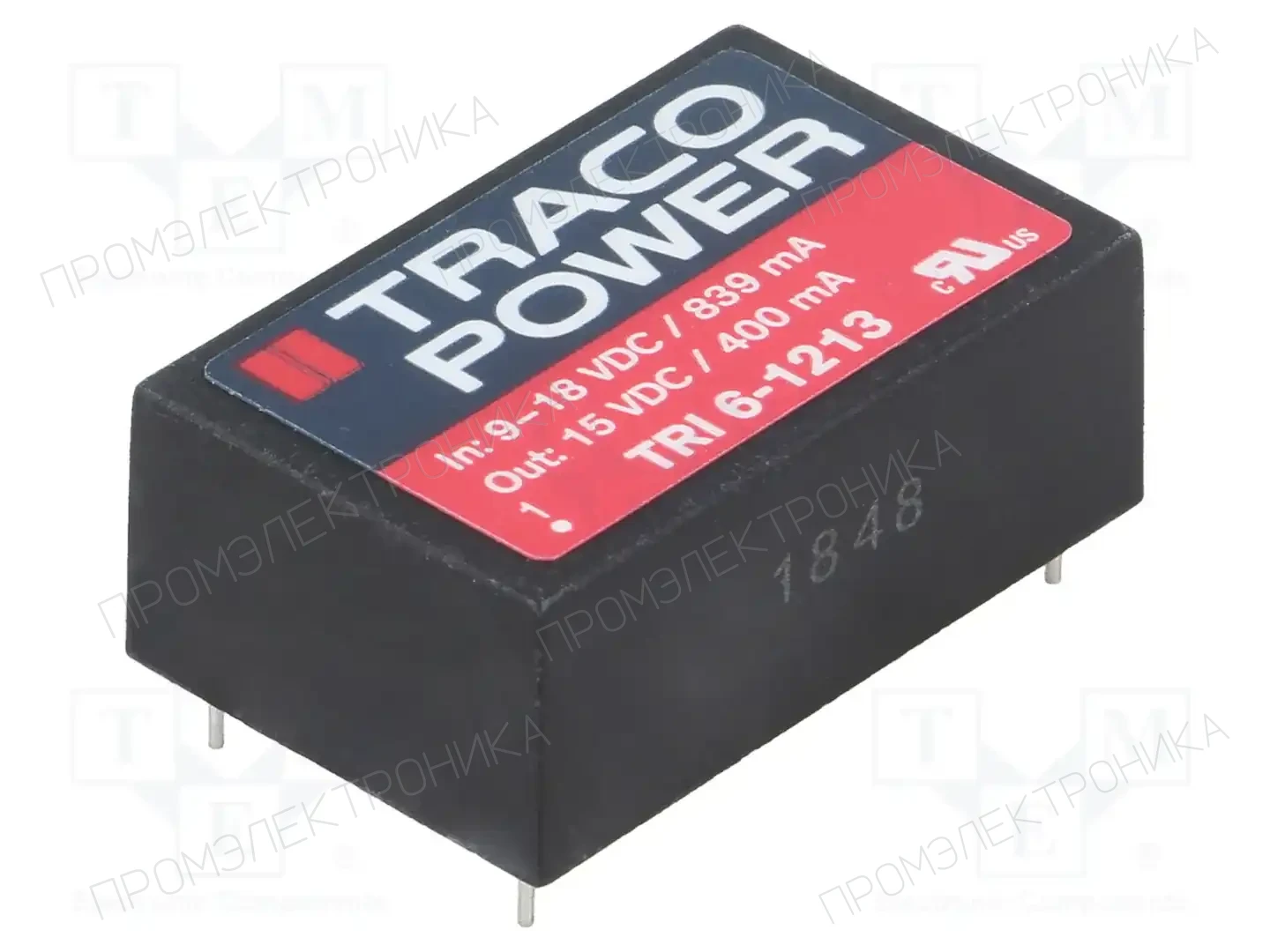 TRACO POWER TRI 6-1213 — Преобразователи DC/DC