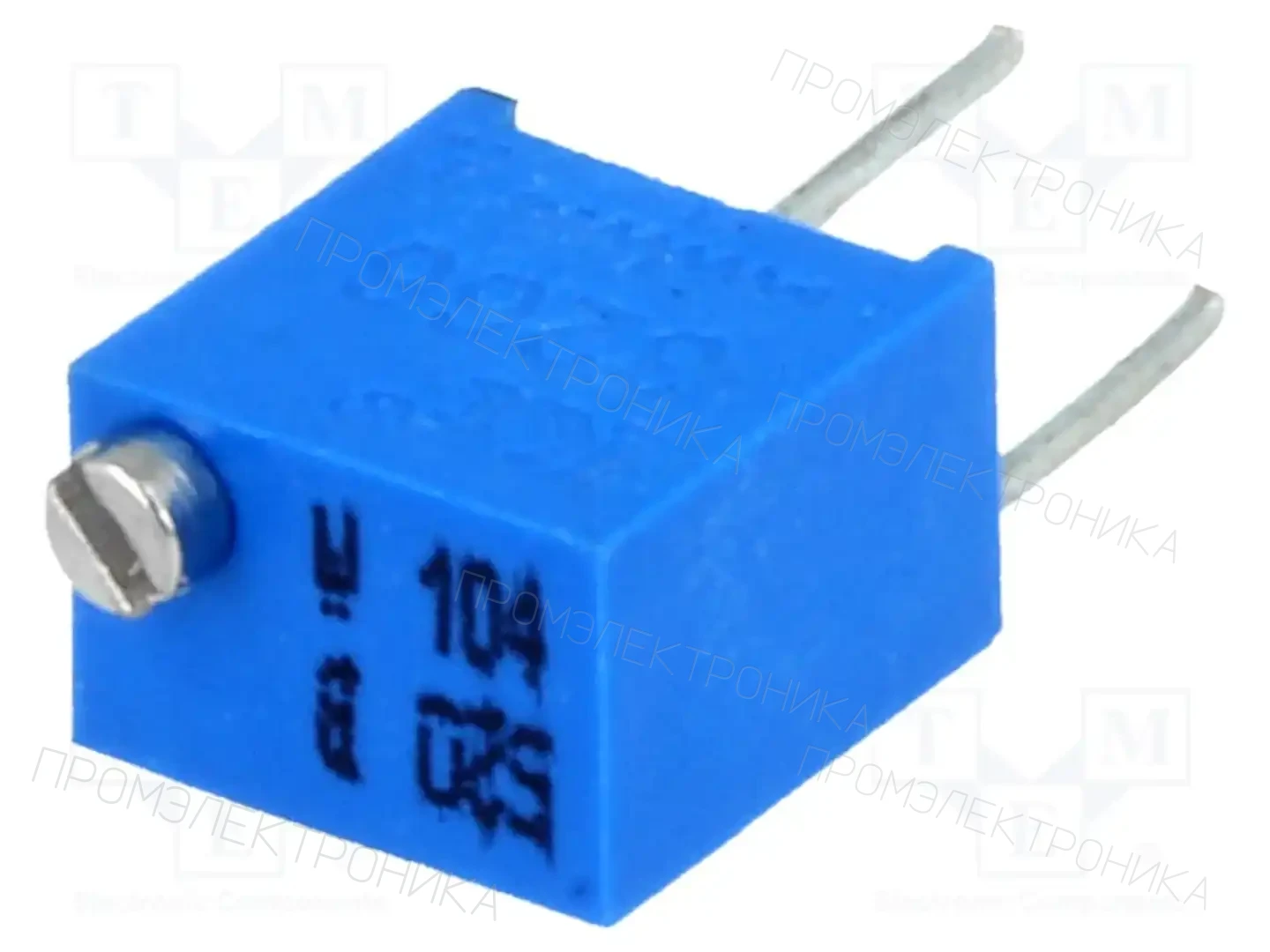 SR PASSIVES T67W-100K — Потенциометры THT многооборотные 1/4 дм