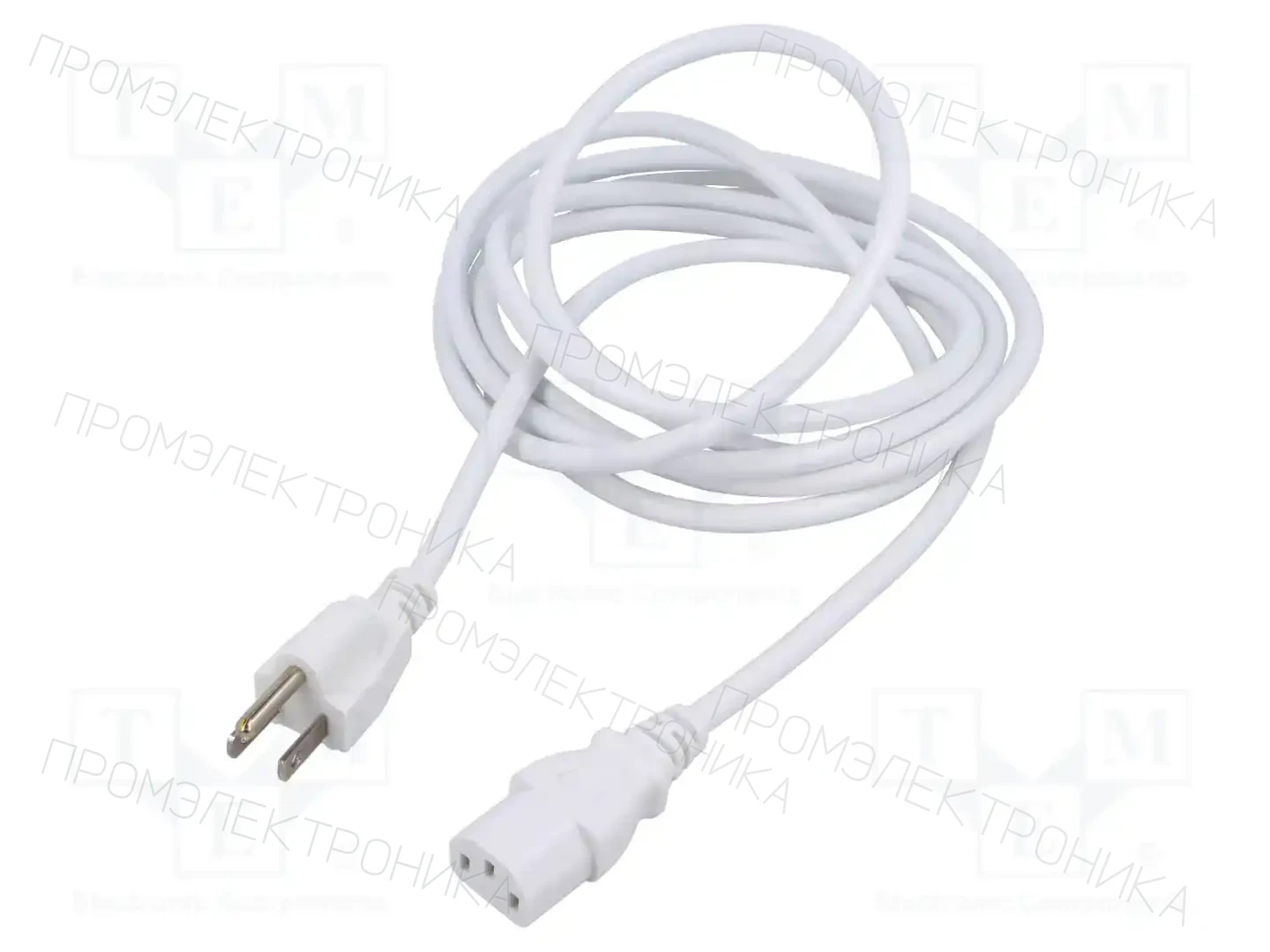 LIAN DUNG LT-832+501 VCTF 3X0.75 3M WHT — Кабели питания компьютерные и универс