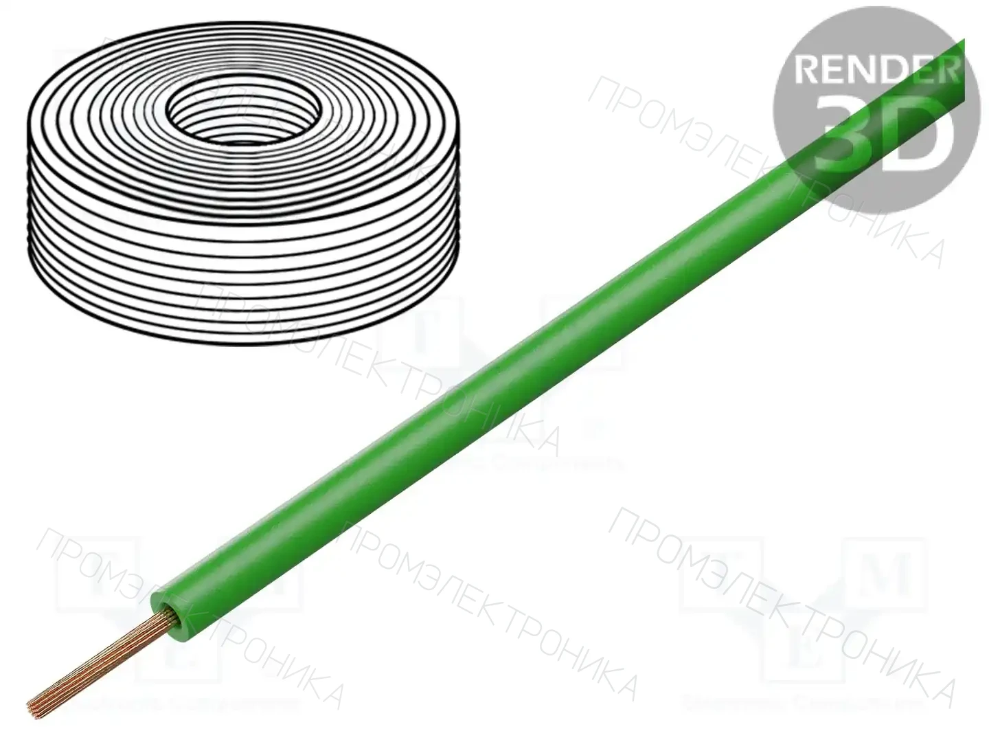 DONAU ELEKTRONIK 125-014 — Провода одножильные - тросик