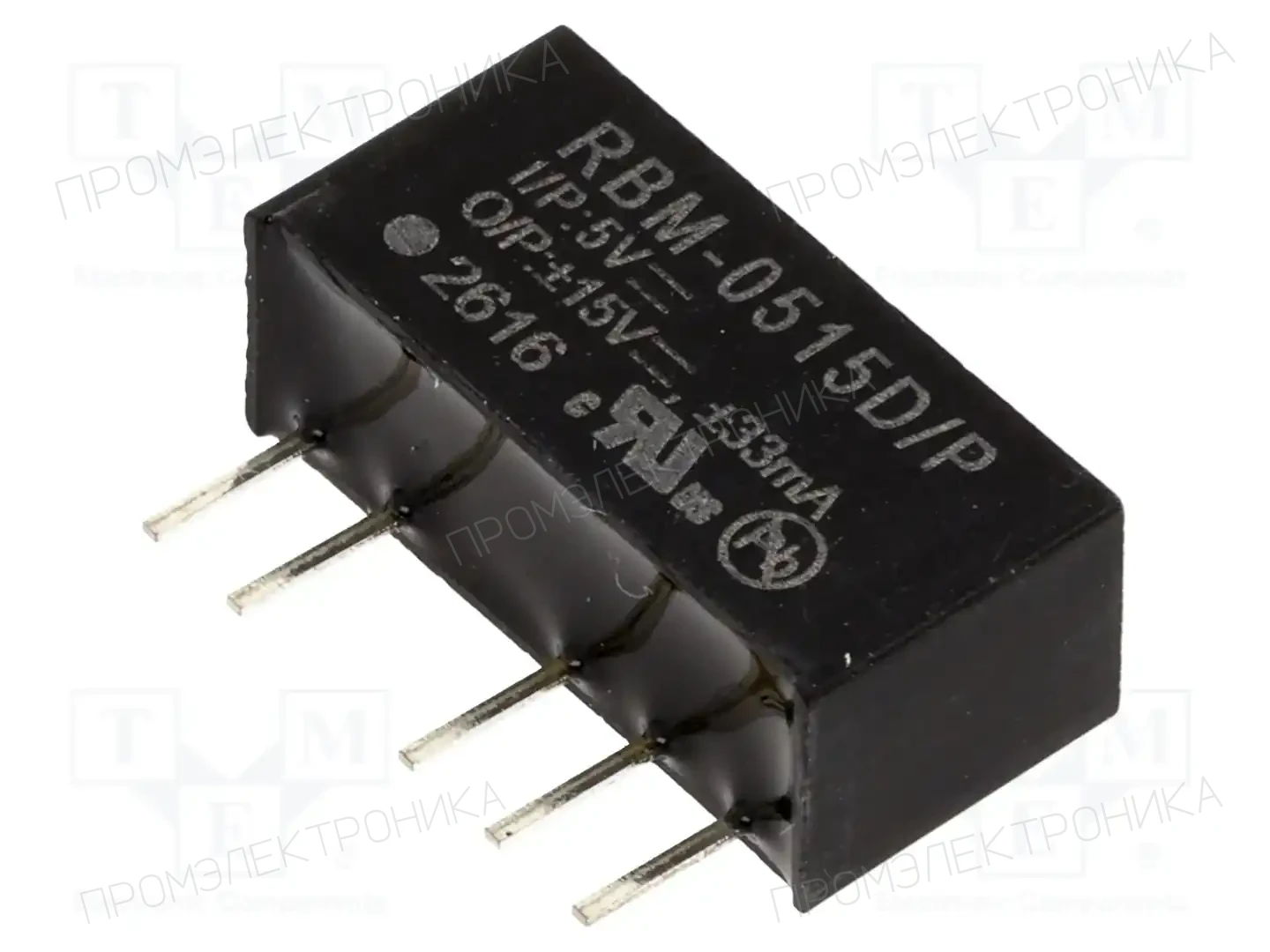 RECOM RBM-0515D/P — Преобразователи DC/DC