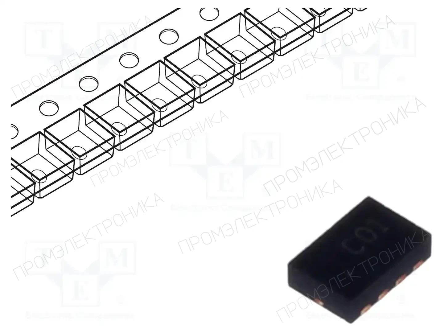 DIODES INCORPORATED ZXMC3AMCTA — Транзисторы многоканальные