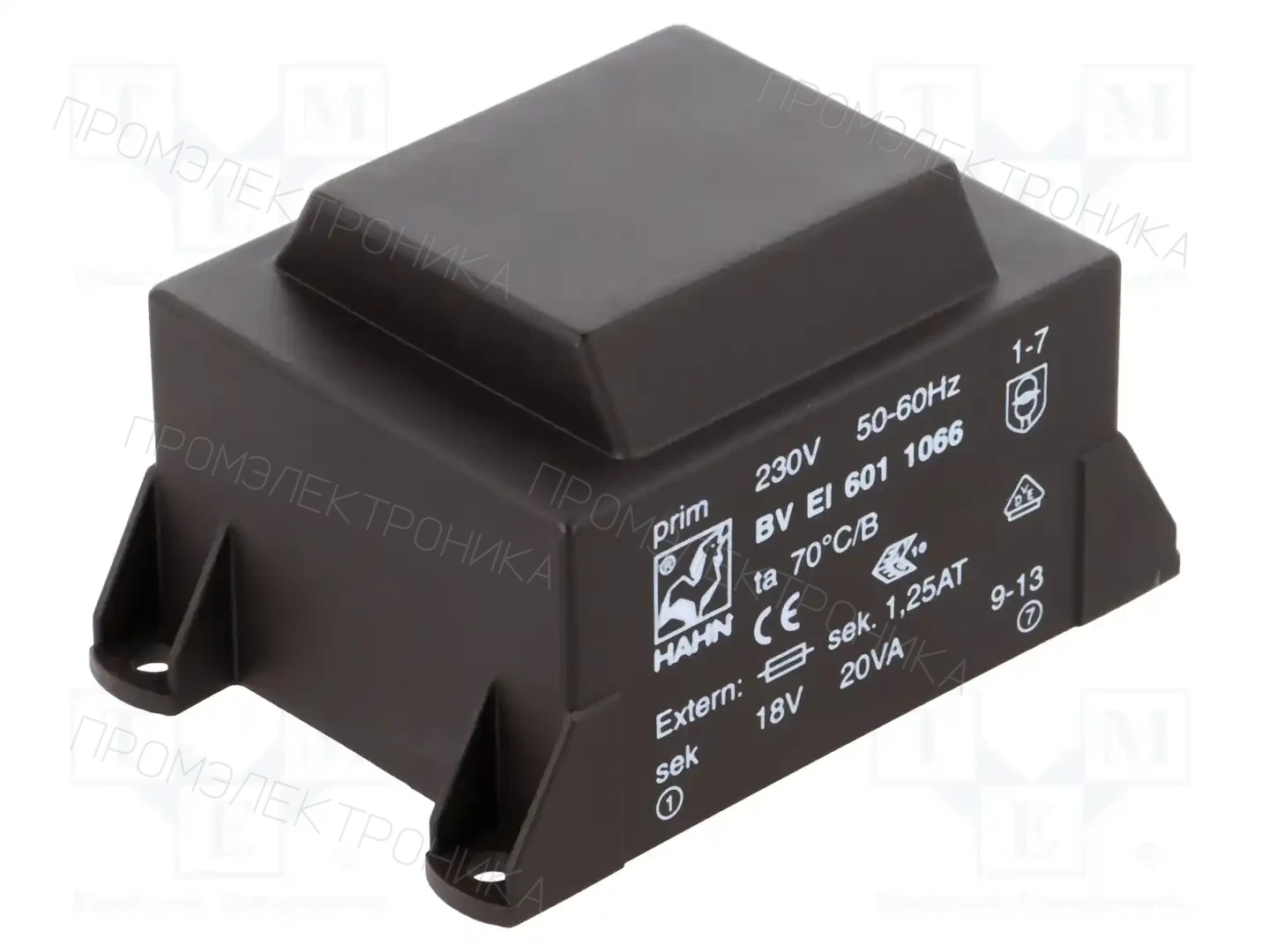 HAHN BV EI 601 1066 — Трансформаторы PCB