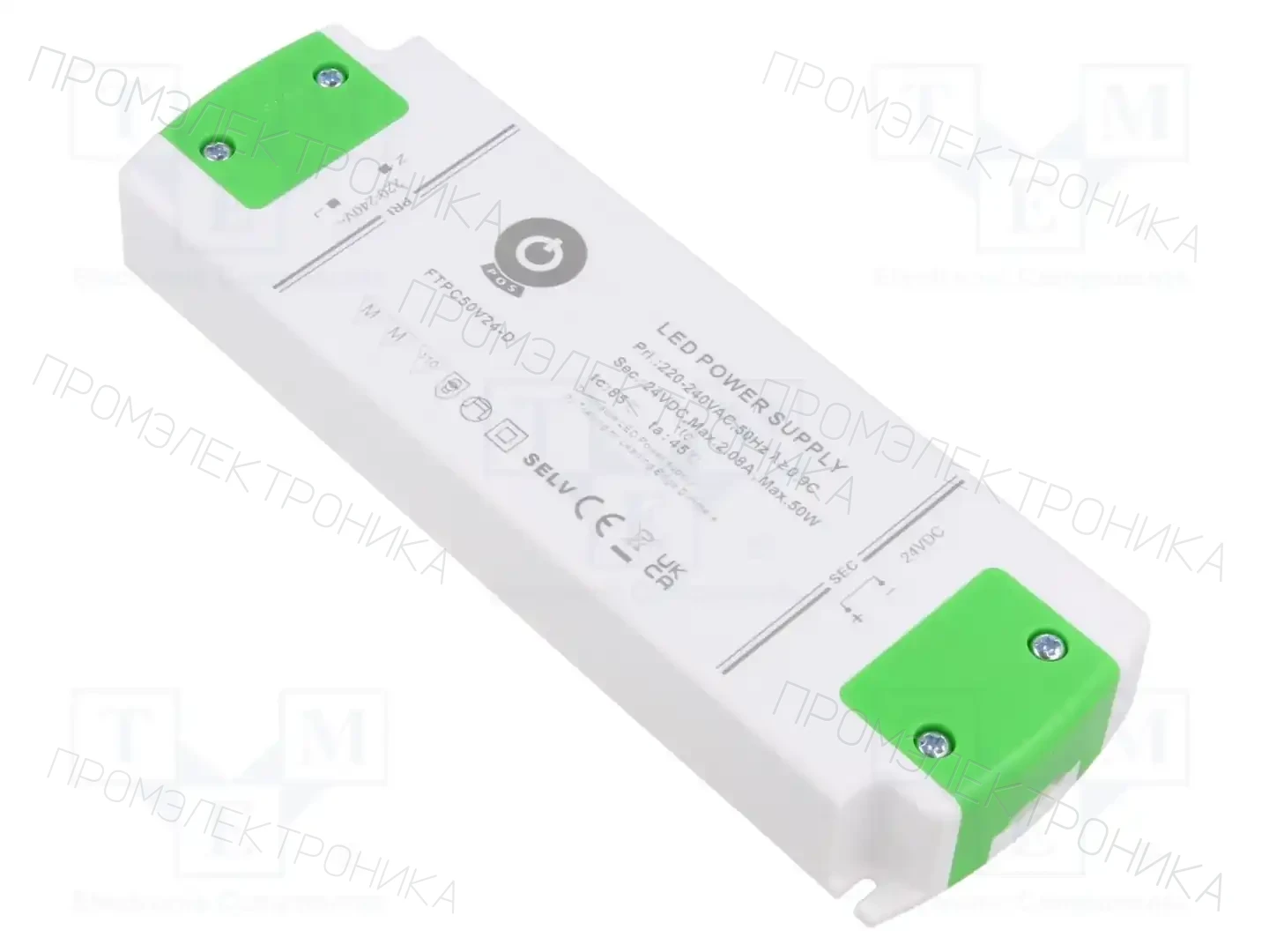 POS FTPC50V24-D — Блоки питания для LED
