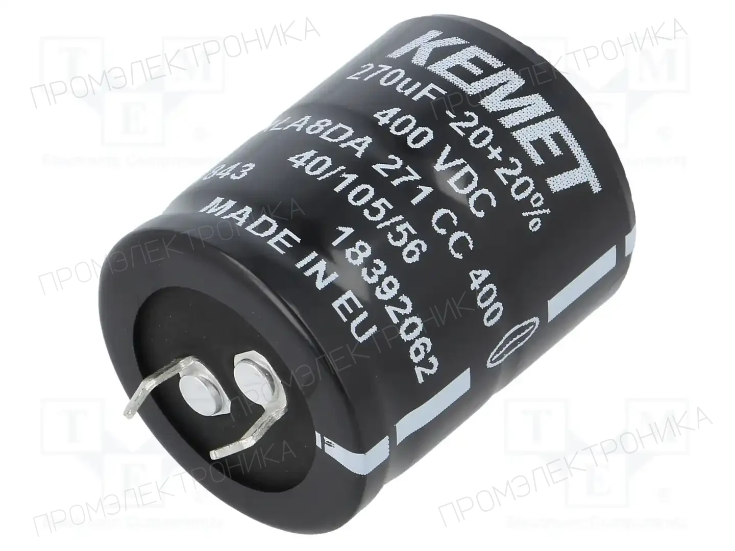 KEMET ALA8DA271CC400 — Конденсаторы электролитические SNAP-IN