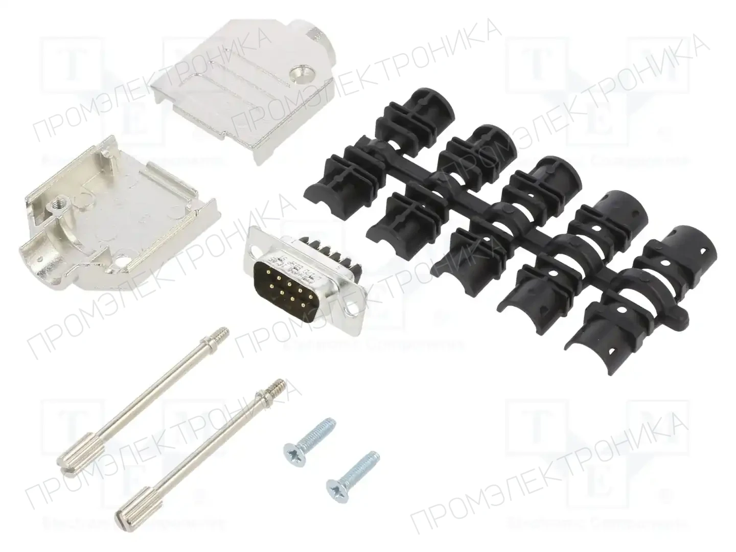 AMPHENOL COMMUNICATIONS SOLUTIONS L17DTZK09+L717DE09PST — Комплектные штекеры D-Sub