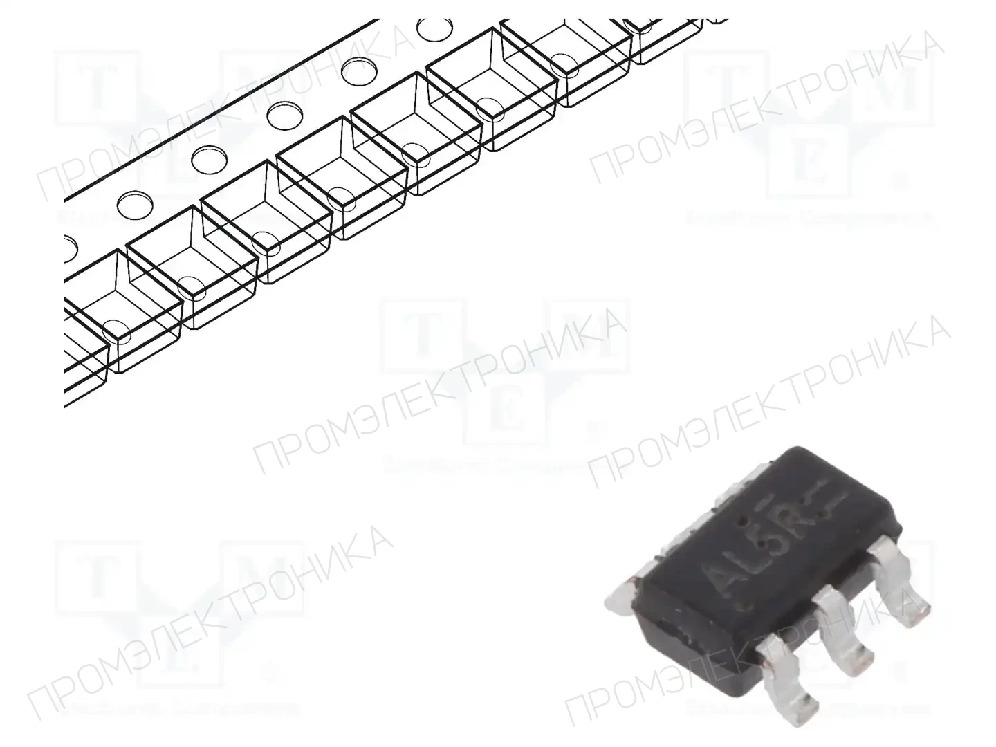 ALPHA & OMEGA SEMICONDUCTOR AOZ8300CI-05 — Диоды защитные - сборки