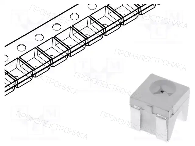 KINGBRIGHT ELECTRONIC KA-4040MGS — Светодиоды SMD цветные