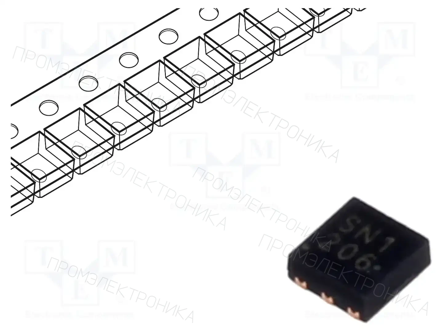 TOSHIBA SSM6K504NU,LF(T — Транзисторы с каналом N SMD