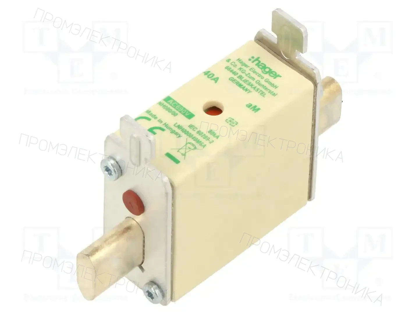 HAGER LNH000040M6A — Предохранители NH