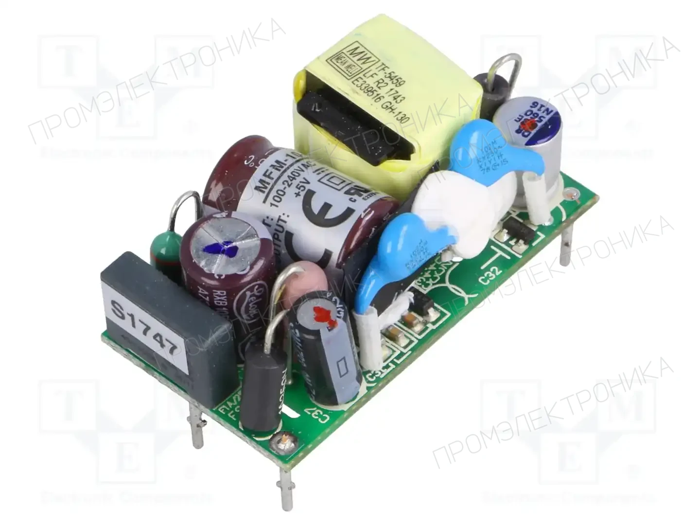 MEAN WELL MFM-10-5 — Преобразователи AC/DC для PCB