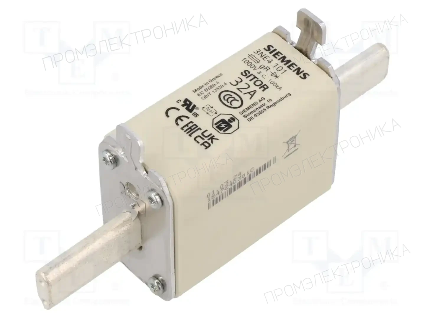 SIEMENS 3NE4 101 — Предохранители NH