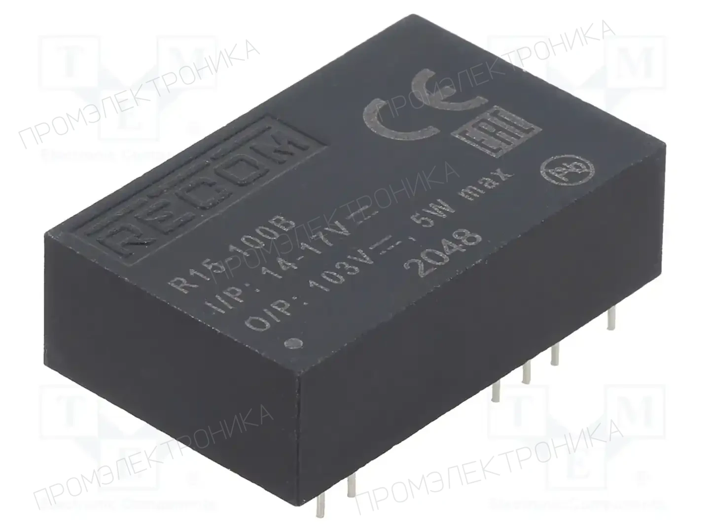 RECOM R15-100B — Преобразователи DC/DC