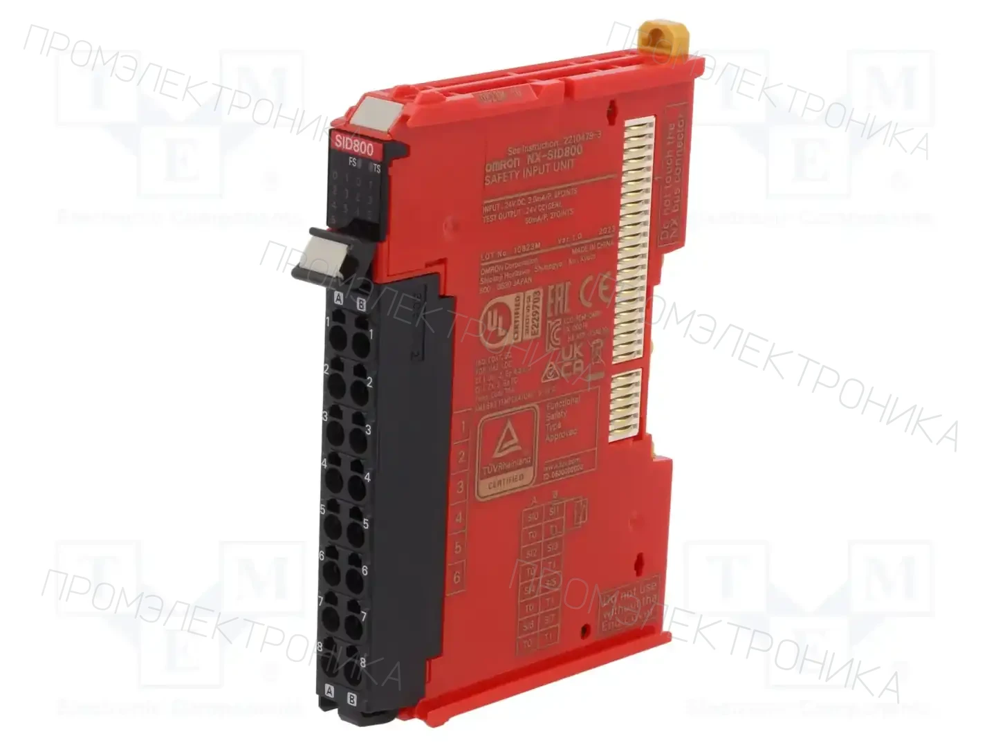OMRON NX-SID800 — Выключат. безопасности - мод. управления
