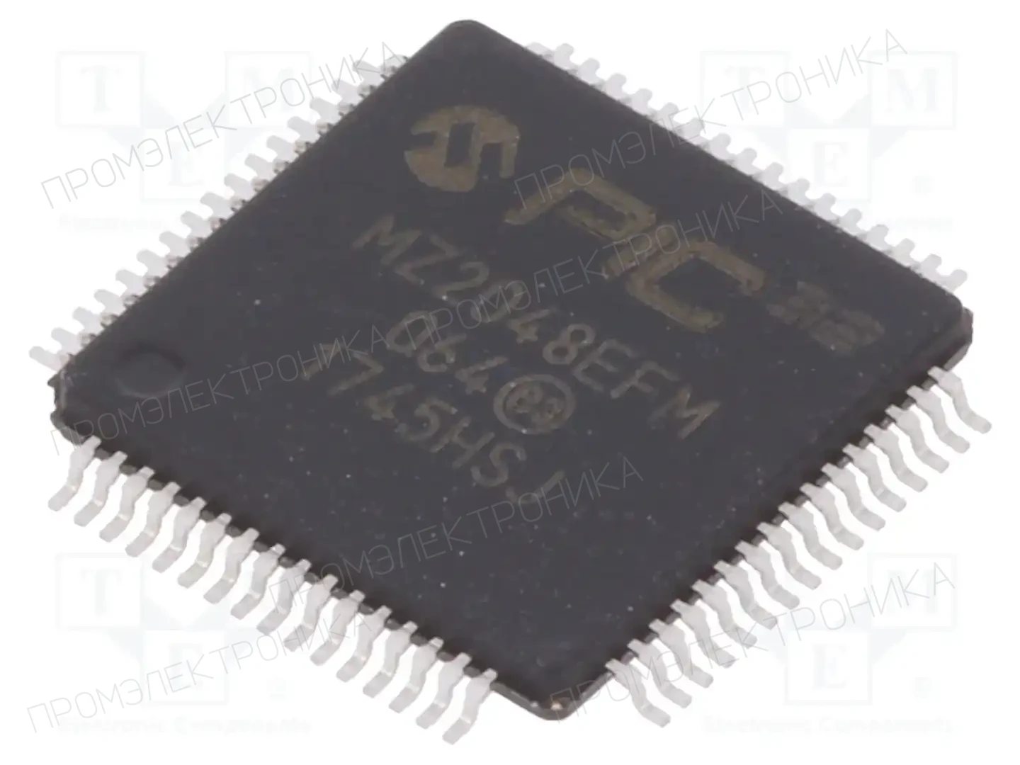 Microchip Technology PIC32MZ2048EFM064-I/PT — Линейка PIC32 32-bit