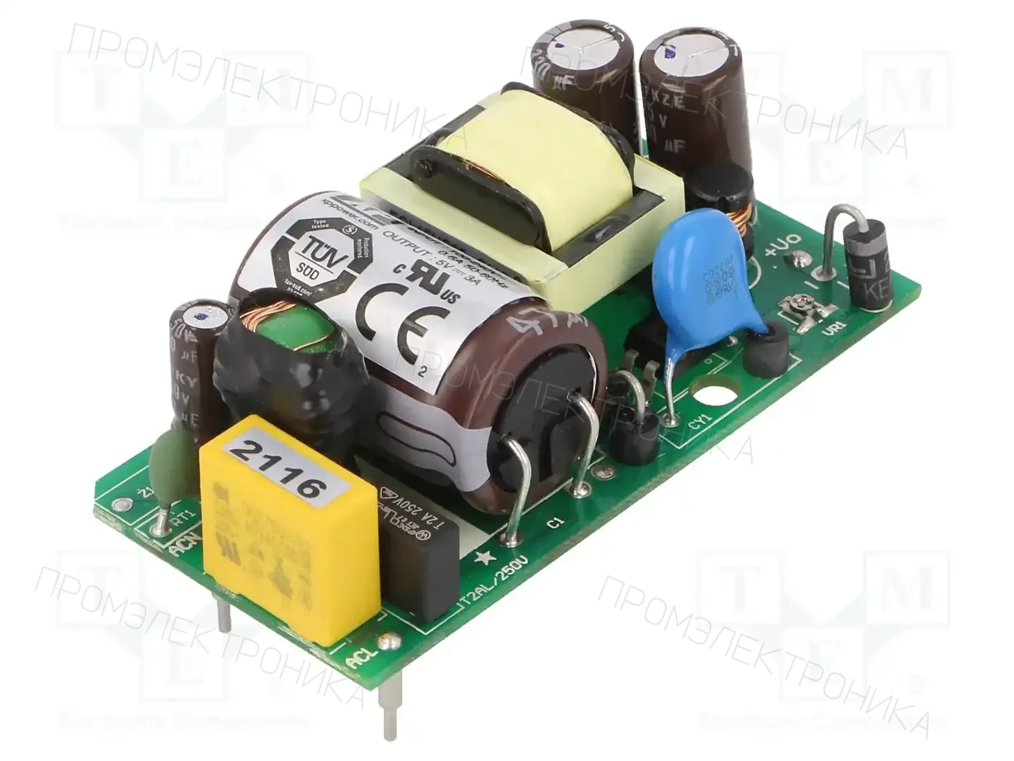 XP POWER ECL15US05-P — Открытые блоки питания