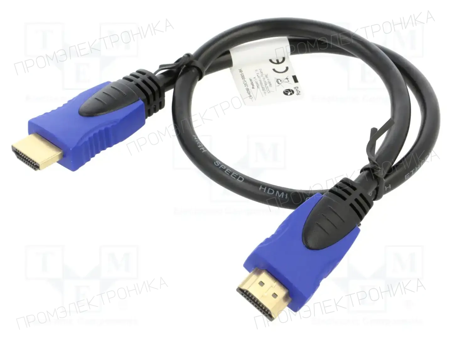LANBERG CA-HDMI-20CU-0005-BK — Кабели и адаптеры HDMI, DVI, DisplayPort