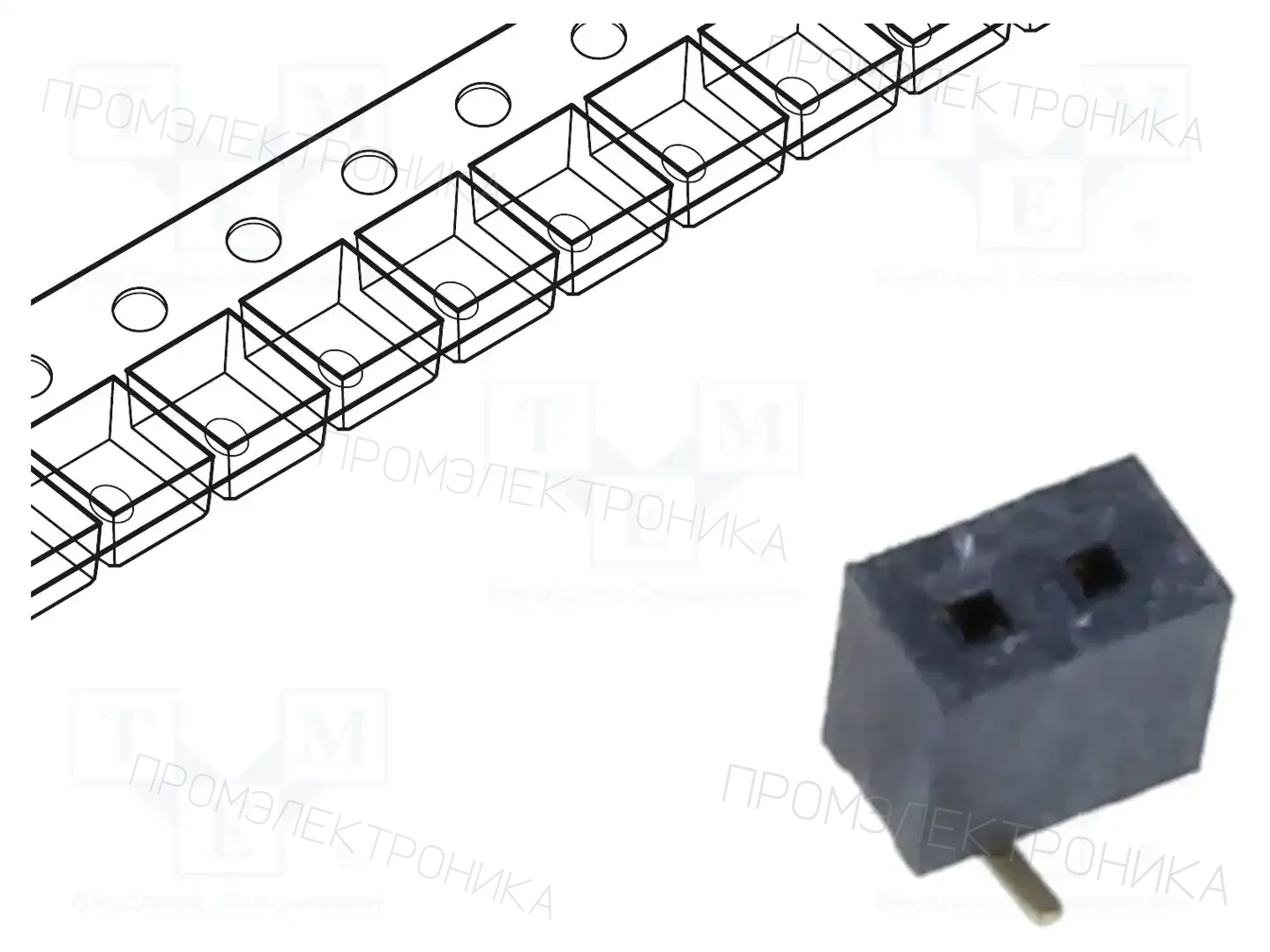 GCT BC070-02-A-1-L-C — Штекерные планки и гнезда