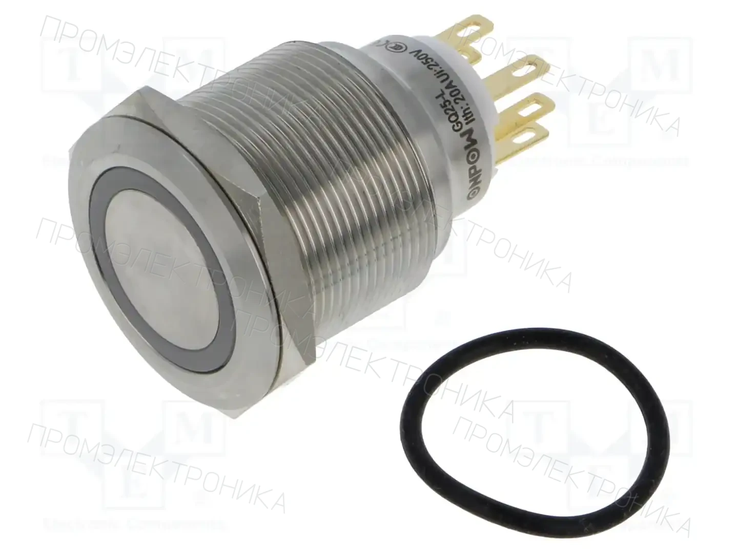 ONPOW GQ25-L-11ZE/J/G/12V/S — Переключатели кнопочные