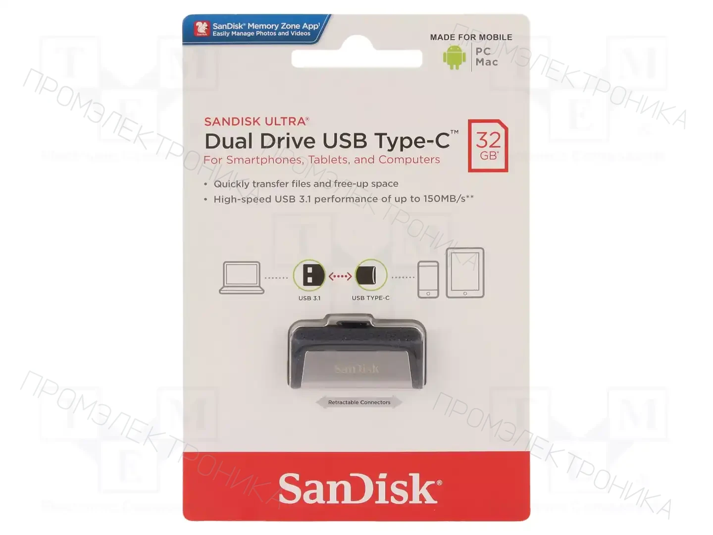 SANDISK SDDDC2-032G-G46 — Флеш-накопители