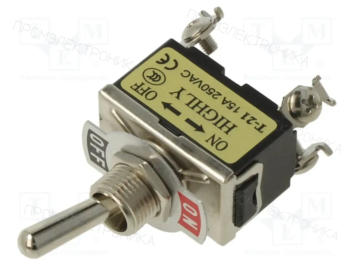HIGHLY ELECTRIC T-21BS — Переключатели рычажные
