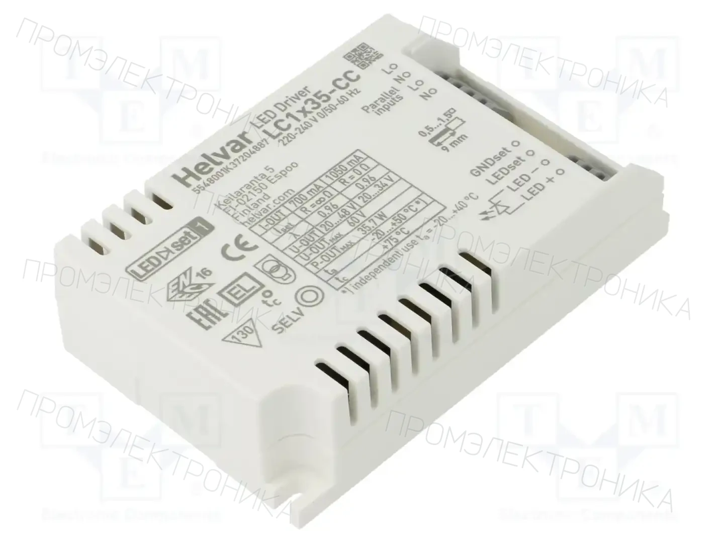 HELVAR LC 1X35-CC — Блоки питания для LED