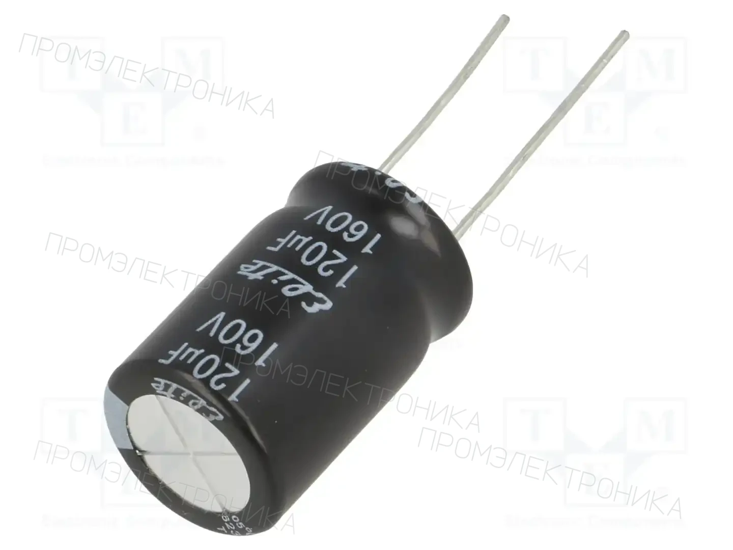 Elite PF2C121MNN1625 — Конденсаторы электролитические THT