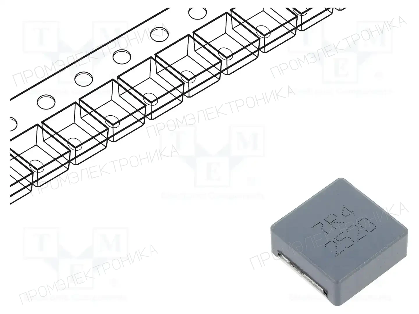 JANTEK JRPI1707M-7R4M — Дроссели