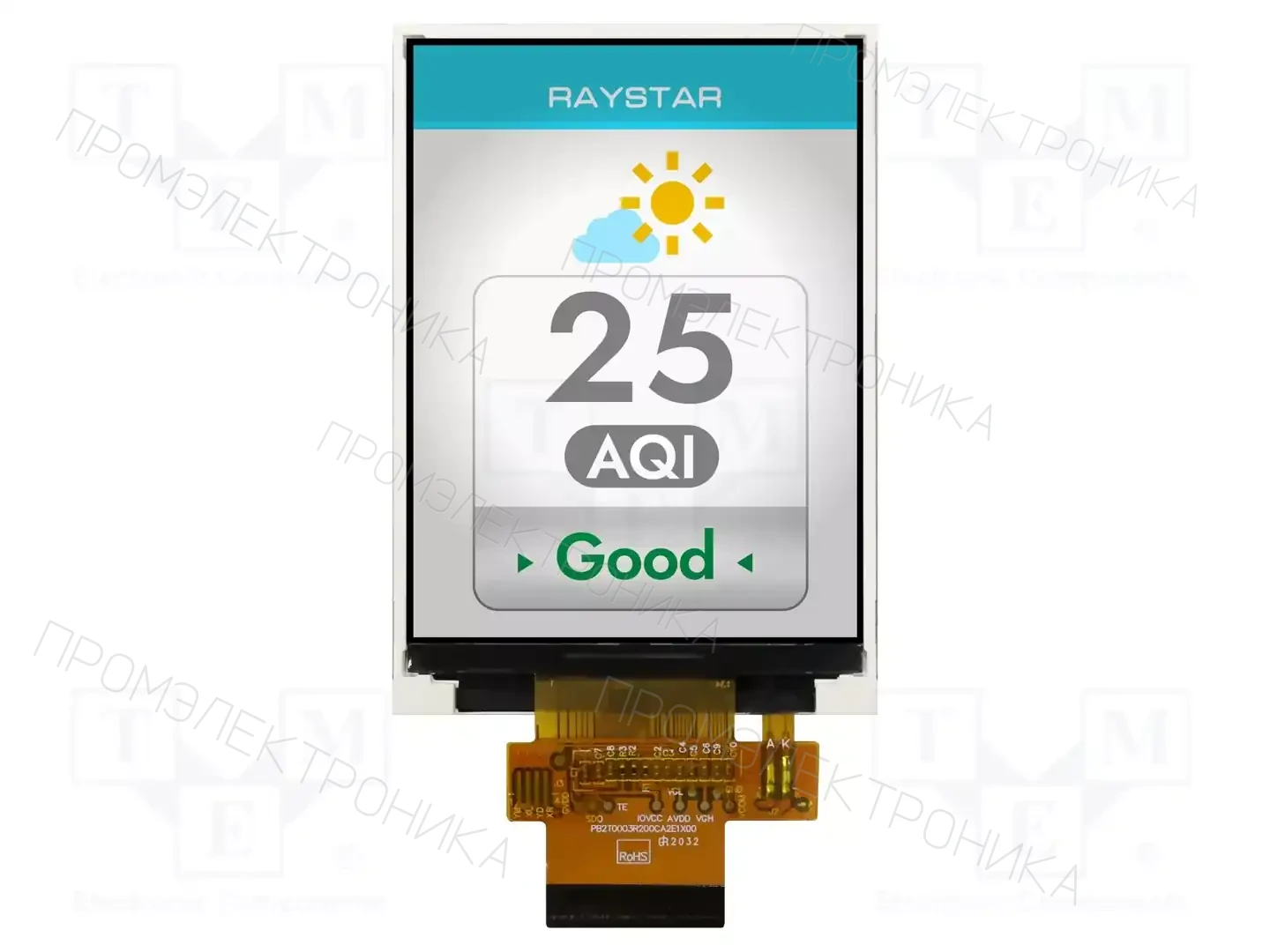 RAYSTAR OPTRONICS RFJ320D-ALH-DNN — Дисплеи TFT