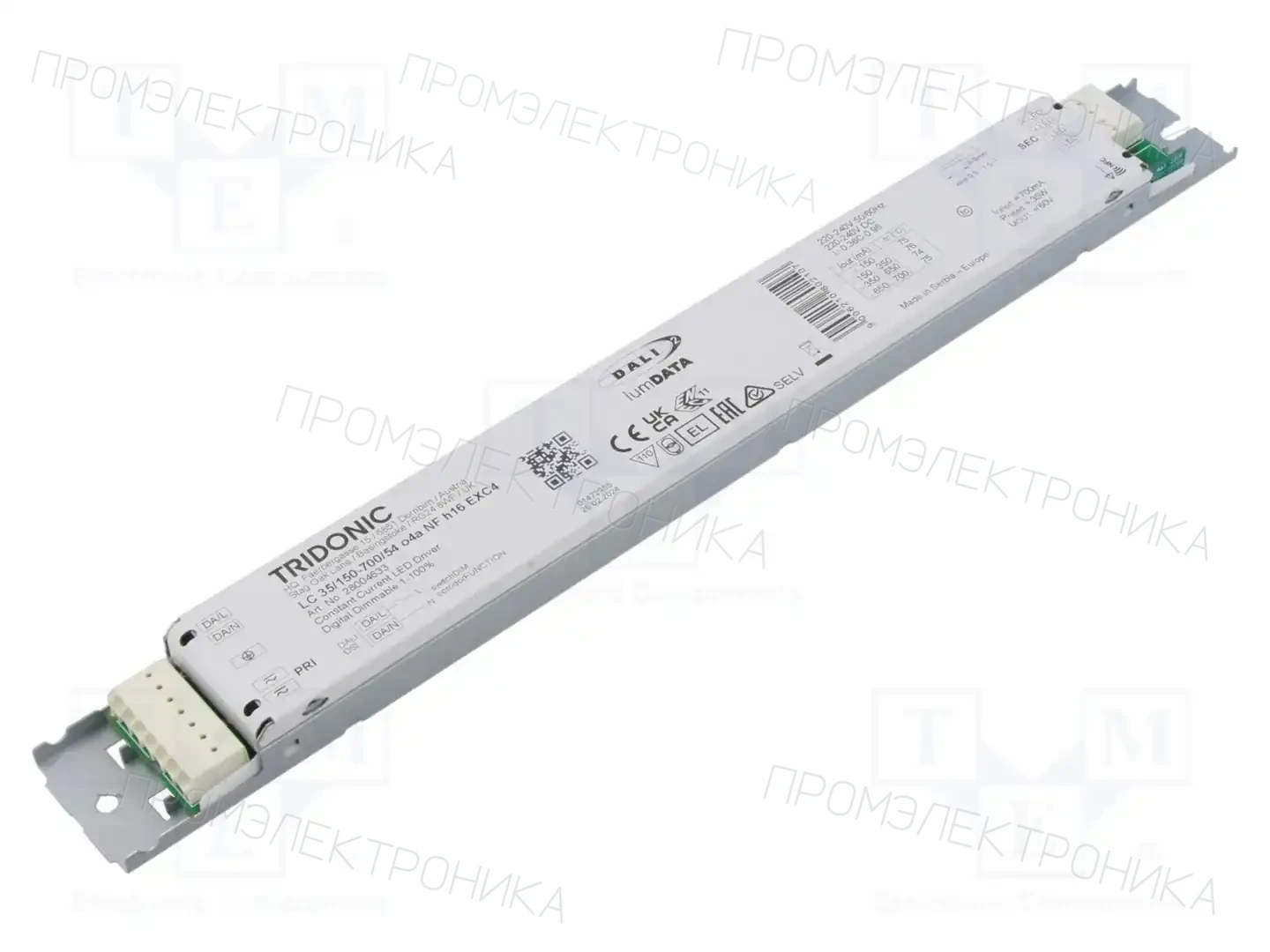 TRIDONIC LC 35/150-700/54 O4A NF H16 EXC4 — Блоки питания для LED