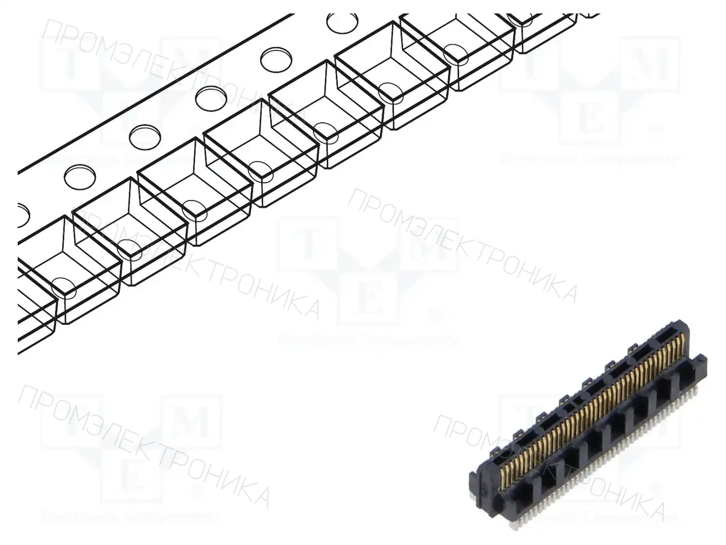 SAMTEC ST4-40-2.50-L-D-P-TR — Разъeмы пластина - пластина